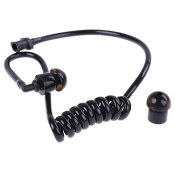 Crna Opružni Zamjena Zračnih Cijevi Prijenosni Prijenosni Radio Kolut Za Slušalice Zvučnički Zračni Cijev Zamjena Slušalica Za Slušalice Slušalice