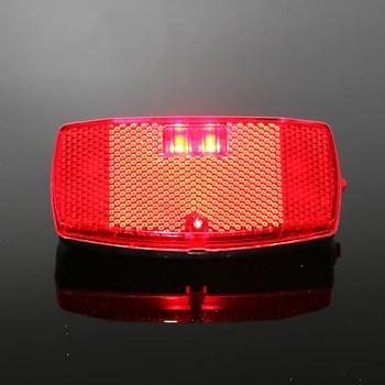 JS Crveni LED Stražnje Svjetlo za Bicikl dugo Svjetlo mtb Upozoravajuća svjetla Sigurnosti noćni vožnje Biciklistička Biciklistička lampa za MTB Bicikla