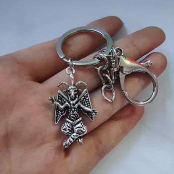 Privjesak Бафомета - occult ispis put lijeve ruke бафомета сатанинский koza mendez люциферский simbol sotone lucifer poklon ključ