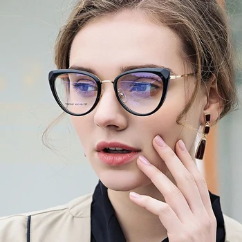 2021 Moderan optički Mačje oči Anti-plave naočale Za žene Vintage Леопардовая okvira Udoban računala naočale Ženske naočale