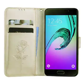Torbica za telefon Samsung Galaxy A5 A510 A5 torbica za Samsung A5 A520 torbica Коке Otklopni kožna kapa novčanik