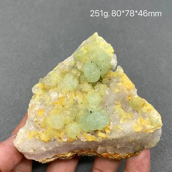 Prirodni rijetki primjerci minerala пренита kamenje i kristali ljekovita kristali kvarca dragulji iz KINE Besplatna dostava