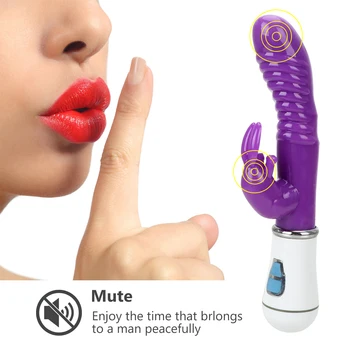 Stimulator Klitorisa i vagine Ženski Masturbator Zec Vibratori Robu za odrasle Seks-igračke Za žene Dildo Vibrator Maser G-točke