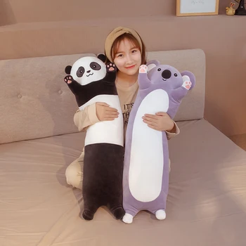 70-130 cm Slatka Panda Koala Plišani Jastuk Meki Dugi Jastuk Lutke za djevojčice Spavaća jastuk Poklon za Rođendan