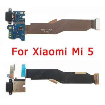 Originalna Naknada Tereti za Xiaomi Mi 5 5S Plus Mi5 Mi5S USB Port Za Punjenje pcb Priključak priključne stanice Fleksibilan Kabel Zamjena Rezervnih Dijelova