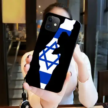 Torbica za telefon s nacionalnu zastavu Izraela za iphone 12 pro max 11 pro XS MAX 8 7 6 6S Plus X 5S SE 2020 XR torbica