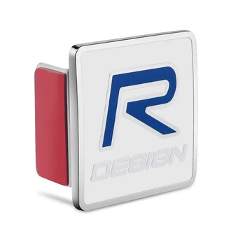 Logo R DESIGN Metalni 3D Naljepnica za pecenje Stil Vozila Za Volvo V50 V60 V70 V90 C90 S60 S70 C60 C70 Amblem Stražnja Vrata prtljažnika Pločica