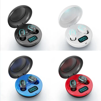 Bežične Bluetooth slušalice 5.0 Slušalice LED Zaslon Sportske Vodootporne Slušalice s mikrofonom osjetljiv na Dodir za upravljanje HiFi Slušalice