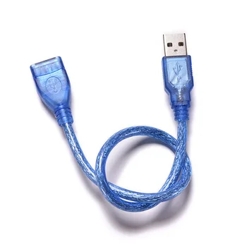 Za Miš/Tipkovnica/Kamere 23 cm, Plava Produžni USB 2.0 od muškaraca i Žena Priključni Kabel