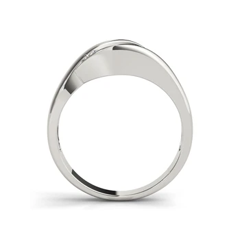LESF Jedinstveni Dizajn 925 Sterling Srebra High-end Nakit Tri Kamena Silver Domali prst CZ Za žene Vjenčanje dekoracije za zaruka