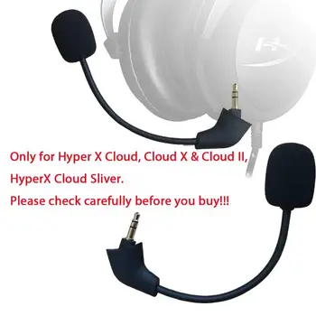 Zamjena Igre za Mikrofon od 3,5 mm, Mikrofon za Kingston HyperX Cloud 2 II X Core Pro Silver Cloudx Gaming Slušalice Slušalice