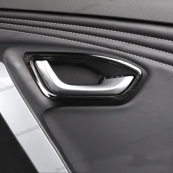 Unutarnja vrata Automobila od nehrđajućeg čelika posuda Ručka Okvir Ukrasi za Jetour X70 2018 2019 Pribor za Автостайлинга unutarnje uređenje
