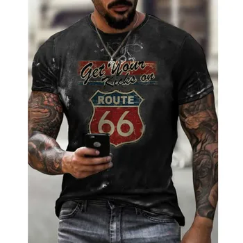 Ljetna Muška t-Shirt Europska I Američka Ulične Mode 6 Pivskih Boca s 3D Ispis, Slobodna Быстросохнущая Majica Veličine