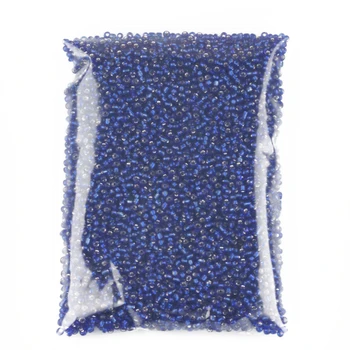 Veleprodaja plava 6/0 8/0 12/0 150 g 450 g perle za navodnjavanje češki kristal staklene perle za izradu nakita od ogrlice DIY