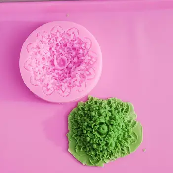 3D ružičasti sapun ručne izrade silikonska forma za fondan torta čokoladni svijeće oblika za ukrašavanje torte obliku konditorskih alati