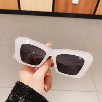 RBROVO 2021 Brand Sunčane naočale Cateye Trend visoke Kvalitete Prevelike Sunčane naočale Ženske Luksuzne Dizajnerske Narančaste Naočale Trg nijanse