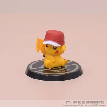 Pokemon 6 kom. Pikachu Чаризард Бластоиз Mewtwo Бульбасавр Anime lik dječje igračke prikupiti Kawai dekoracija automobila Božićni poklon