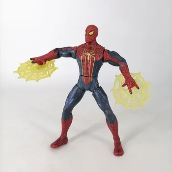 Pravi Marvel Superheroj spiderman Super Zajednički Pokretna Figura s Колесным diskom Igračka Spiderman Dječje Darove Collectible