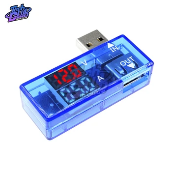 USB Električna Snaga Punjenja Struja Tester Napona LCD Digitalni Voltmetar Ampermetar Monitor Dr. Voltmetar Ampermetar Dual Display