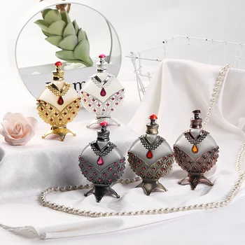 10 ml 30 ml Dubai Metalnu Bočicu parfema Arabic Eterično Ulje Капельница Kontejner Za uklanjanje Korova na Bliskom Istoku Poklon za uređenje doma#890SL