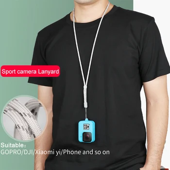 Podesivi Sigurnosni Remen za ručni zglob Žica za vrat Kabel kabel za GoPro Hero 4 5 6 7 8 9 10 dodatna oprema za mobilni telefon