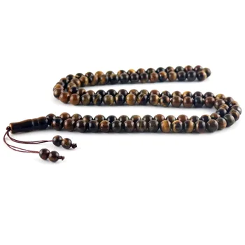 Perle od kamena Тасби cijele dizajn тигрового oči prirodni narukvica 8 10 12 mm kamenih zrna, koriste za izradu nakita Taspeeh Pokloni za muškarce