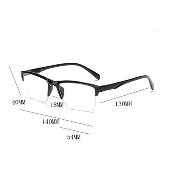 Naočale za čitanje Seemfly u полурамке Naočale Za čitanje sa Zaštitom Od Umora Naočale za čitanje Povećalo +0.75 +1.0 +1.25 +1.75 +2.0 +2.25 +2.75 +4.0