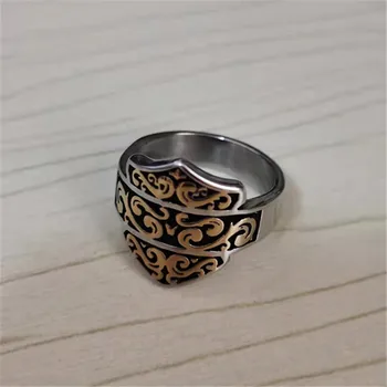 Europska i američka винтажное тотемное prsten od nehrđajućeg čelika, nakit od титановой čelika za muškarce