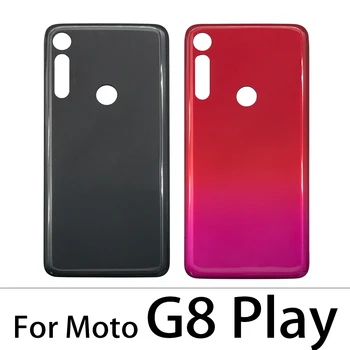 Staklo Stražnji Poklopac Baterija Za Motorola Moto G7 Power / G7 Plus / G8 Play / G8 Plus Kućište Stražnji Poklopac S Клеевым Ljepilom