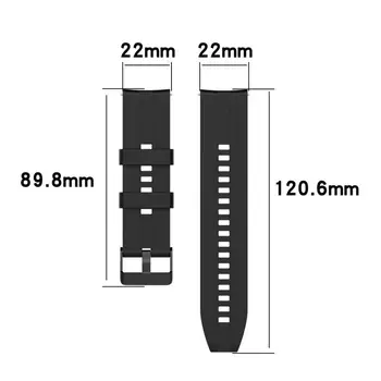 22 mm Sportski Silikon Remen Za Huawei Watch GT GT 2 46 mm Remen za ručni zglob Narukvica Za Samsung Galaxy Watch 46 mm Gear S3 Huami GTR 47 mm