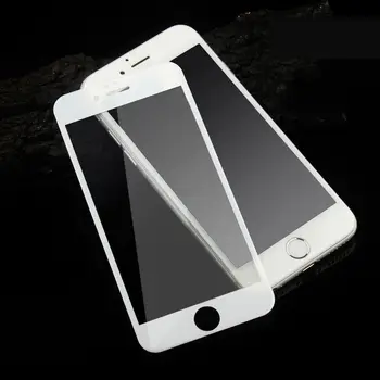 Zaštitnik de pantalla para iPhone 8 Cristal completo cubre todo Blanco Full Glue