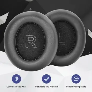 2 kom. jastučići za uši za slušalice Anker Soundcore Life Q30 / Q35 BT Zamjena slušalica Soft Slušalice memorijska pjena Jastuk Prozračna jastučići za uši