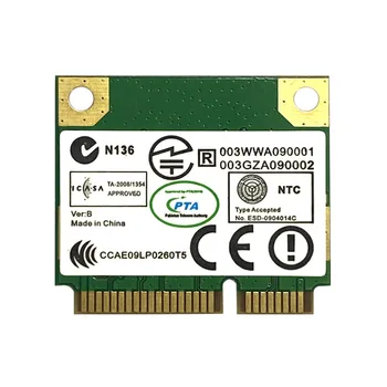 RTL8822CE 1200 Mb/s Dvofrekvencijska 2,4 G / 5 Ghz-802.11 AC Wi-Fi Kartica Mrežna kartica miniPCIe za Bluetooth 5,0 Podrška za Laptop/PC, Windows 10/1