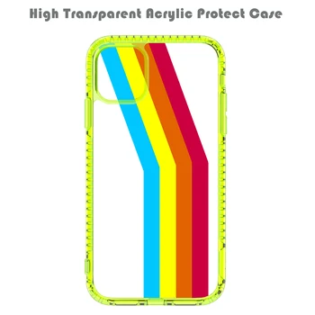 Luksuzni prozirna torbica za iPhone 11 12 Pro XR X XS Max Soft poklopac TPU šok-dokaz branik Gradient boje Stražnji poklopac capa