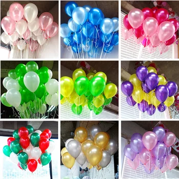 Vruće надувательство 100 kom. 10 cm latex baloni za rođendan, vjenčanje 1,8 g isporuka šareni balon za zabave za djecu zlatne lopte na napuhavanje