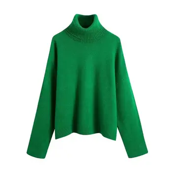 Veste Za žene 2022 Pletenje Pulover Topli kaput Jesen zima Vintage dugi rukav Kvalitetan Ženski pulover Vrhovima