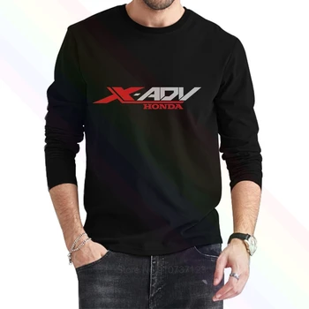 Japanski Motocikli X ADV Logo Klasična Crna majica 2021 Najnoviji ljetna muška majica dugi rukav Popularne Majice Majice Roman Unisex