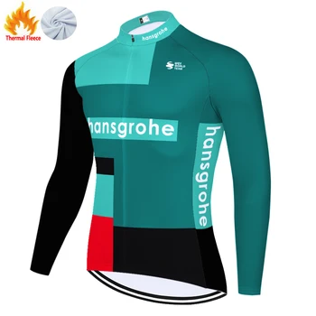 2022 Boraful Hansgrohe Zimska termalna runo jakna mallot ciclismo hombre invierno mtb dres odjeća biciklistička jakna Dres camiseta