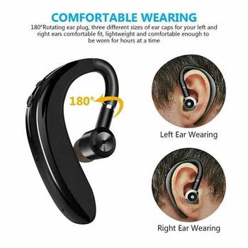 Nove Bežične Bluetooth Slušalice Posao za telefoniranje bez korištenja ruku Za Iphone Slušalice Sa Smanjenjem jačine Zvuka Slušalice Za Poziv Sportskog Mikrofona Od Buke P6D3