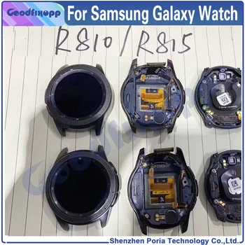 Originalni Prikaz sati za Samsung Galaxy Watch 46 mm SM-R800 R800 R805 42 mm SM-R810 R810 R815 LCD zaslon u Prikupljanju zaslon Osjetljiv na dodir
