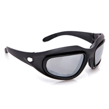 Taktička Polarizirane Naočale Vojne Bodove Vojne Sunčane Naočale s 4 leće Muške Naočale za gađanje u Ratne Igre, Sportske Naočale