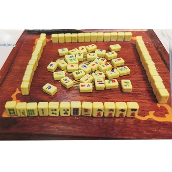 1/12 Model Mahjong Mikrovalna Minijaturni Mahjong 6-Inčni Lutka Bjd Model OB11 Pribor Za Солдатской Scene