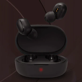 Kutija Za slušalice za Xiaomi Redmi Airdots TWS Bluetooth-kompatibilni Pribor za slušalice Силиконовое Zadebljanje S Otvorom Za Punjenje