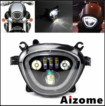 Motocikl LED Sklopa prednjeg Svjetla 6500 Do 110 W DRL duga Svjetla Na Rezervacije Za Suzuki Boulevard M109R VZR1800 M90 2006-2019