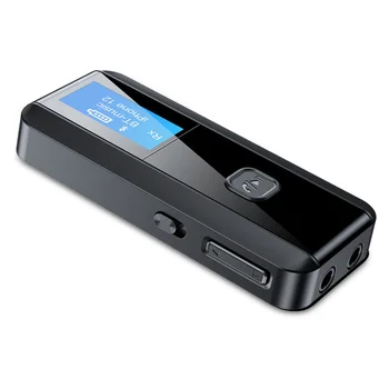 USB Bluetooth 5.0 + EDR specifikacija za bluetooth + LCD zaslon Аудиоприемник Odašiljač Bežični Adapter Bez Upravljačkog programa za USB ključ Za TELEVIZOR, za Automobil PC Slušalice