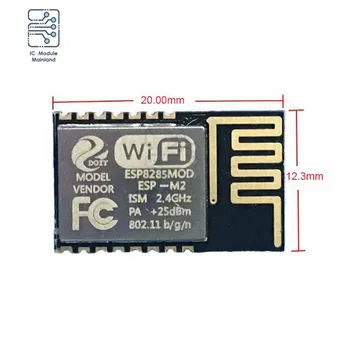DC 3,3 ESP8285 ESP-M2 WIFI Modul je Serijski Port Wireless Modul za Prijenos Wi-Fi Za ESP8266 1 M Дальнобойная Antena