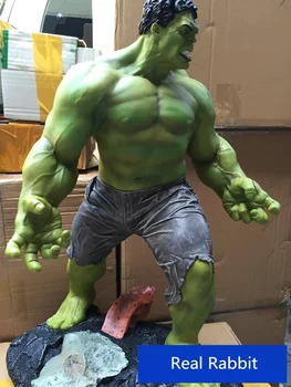 [Smiješno] Super Veličine 1/4 Opseg 60 cm Zeleni čovjek Super heroj ZELENI DIV Figurica Kip Zbirka model igračke dar za odrasle