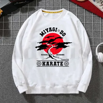 Kobra Kai Strike Prvi udarac Tvrdi Bez milosti Karate Hoodies Majica sa po cijeloj površini Trend muška odjeća Hip-hop Muške veste s okruglog izreza Za muškarce