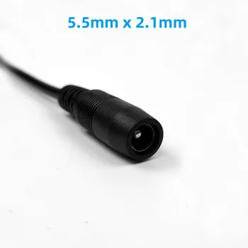 Kabel za napajanje 9 90 Stupnjeva Pod pravim Kutom Kabel Pretvarača dc Produžni kabel za Gitare Papučice 5,5 mm x 2,1 mm do 1/8