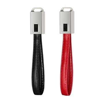 Kožni USB Privjesak Tip C USB-Telefonski Kablovi 2A Kabel Brzi Punjač USB C Kabel Za iPhone xiaomi S9 S8 Macbook i iPad